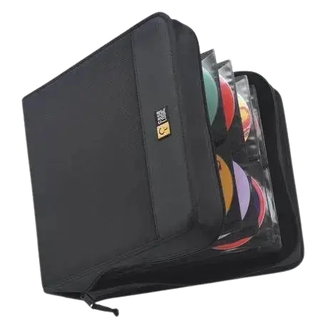[CDW264] Porte CD CASE LOGIC Noir pour 280 CD 
