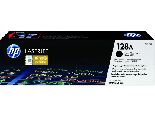 [CE320A] Toner HP 128A Noir Pour Imprimantes CM1415 CP1525 
