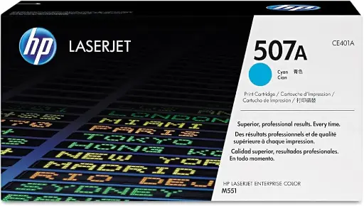 [CE401A] Toner HP 507A Cyan Pour Imprimantes M551 M575 M570 