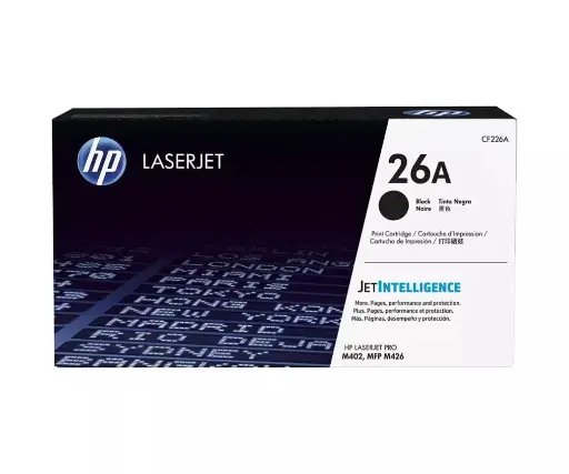 [CF226A] Toner HP 26A Noir Pour Imprimantes LaserJet Pro M402 MFP426 