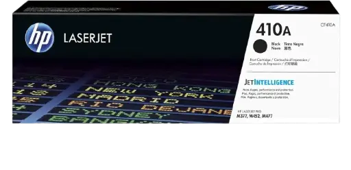[CF410A] Toner HP 410A Noir Pour Imprimantes Color laser jet M452  377  477 