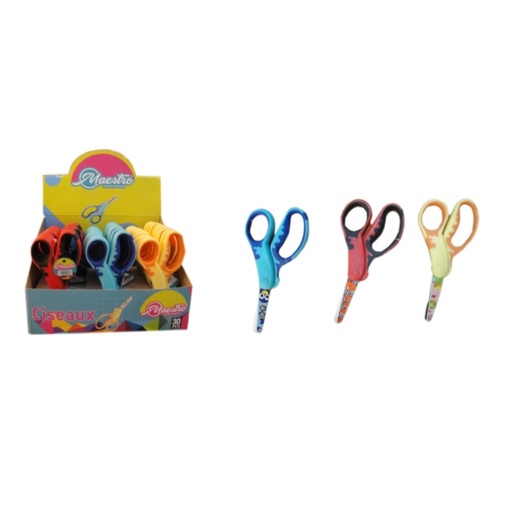 [CMSS-SC54] Ciseau Scolaire MAESTRO PM à Motif