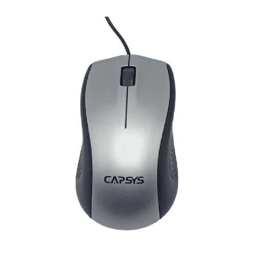 [CS201] Souris filaire CAPSYS CS201 USB Noir et Gris