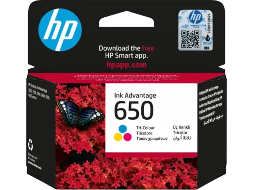 [CZ102AE/COMP-GNRL] Cartouche D'encre GENERAL Compatible HP 650 Ink Advantage Couleur pour Deskjet 2515 3515 3545 4515 4645 1015 1515 2545 2645