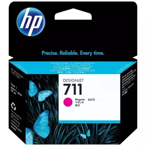 [CZ131A] Cartouche D'encre HP 711 Magenta pour Imprimantes DesignJet T120 T520