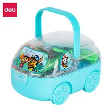 [EH701] Pâte à Modeler DELI Paw Patrol 24 Couleurs avec Rouleau