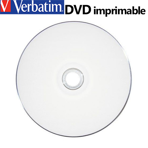 [DVD-IMP-VRBTM] DVD-R VERBATIM Imprimable 4.7Go 16X 120min