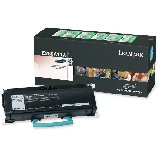 [E260-COM] Toner LEXMARK Compatible E260 E360 E460 E462 Noir  3500 pages