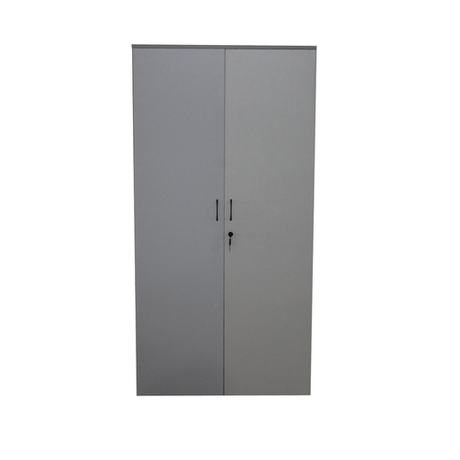 [EM061G] Armoire Haute Pleine ECOMOD 1.80x0.90m Grise