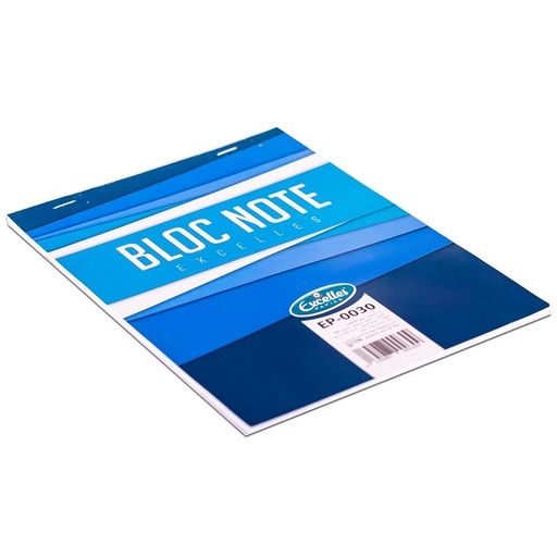 [EP-0030] Bloc Notes EXCELLES A4 Piqué 70 Pages