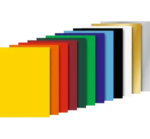 [EP-0181] Pochette de 10 Papiers Gommé EXCELLES A4 21 x 29.7cm Multi-couleurs