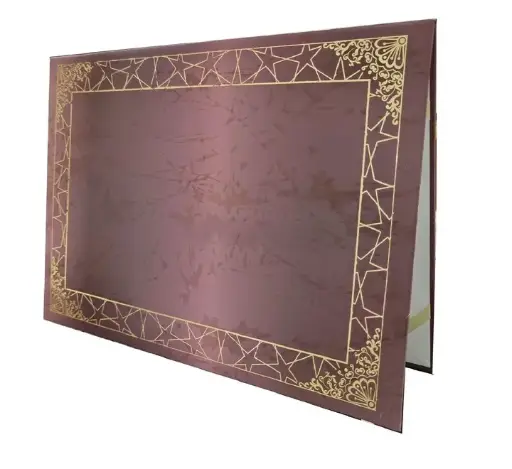 [EP-0400] Cadre Porte Diplôme EXCELLES A4 multi-couleurs 