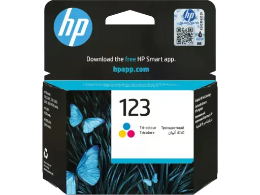 [F6V16AE] Cartouche D'encre HP 123 Couleur CMY pour Imprimantes DESKJET 3630 2130 3733 HP OFFICEJET 3835 4655