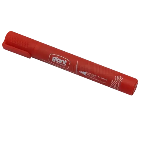 [G-0307] Marqueur Permanent GIANT Coupé Rouge
