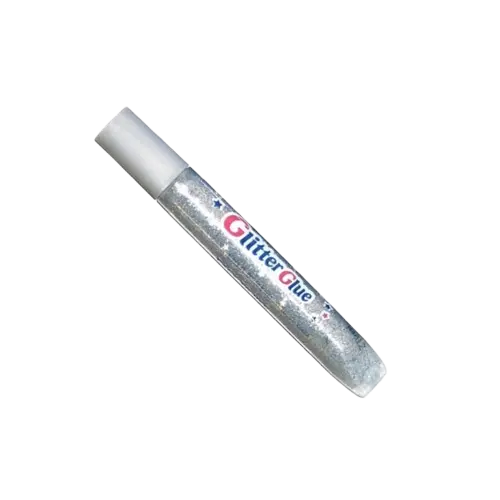 [GCL10BK50SI] Colle Glitter Argent AMOS 10.5 ml à Paillettes