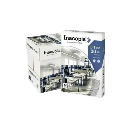 [INAOA4] Rame de 500 de Papier Extra Blanc INACOPIA Office By NAVIGATOR 1er Choix A4 80g/m² 