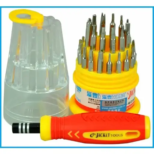 [JK-6036] Kit Tournevis bits précision JAKEMY JK-6036-A 31 pièces pour Mobile Laptop