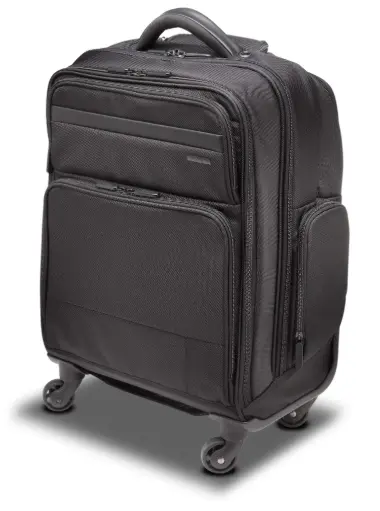[K62903E] Valise à Roulettes KENSINGTON Contour Overnight Pour Laptop 17.3" Noir