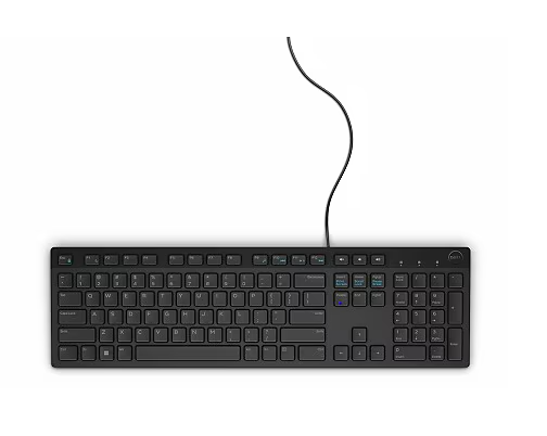 [KB216-BK-FR] Clavier Multimédia filaire DELL KB216-B USB Azerty Noir