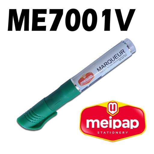 [ME7001/262-5V] Marqueur Tableau Blanc MEIPAP Vert