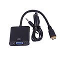 [MINI-HDMI/VGA+AUDIO] Adaptateur Mini HDMI VGA Et Audio