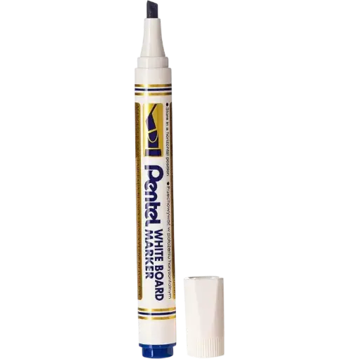 [MW86-CO] Marqueur pour Tableau Blanc PENTEL Coupé Bleu