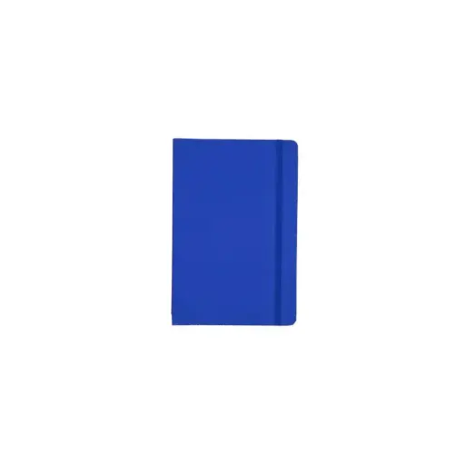[NB-A5BF] Notebook A5 200 pages à Fermeture élastique avec Boucle pour stylo Bleu Foncé