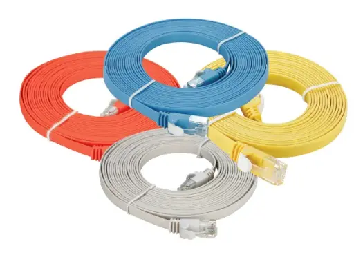 [NCB-C6UWHIF1-10] Câble Réseau D-LINK RJ45 CAT6 UTF  Flat 10m Multi-Couleurs