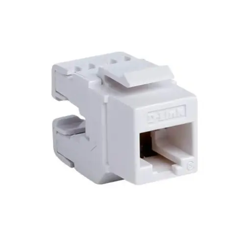 [NKJ-C6WHI1B21] Noyau RJ45 UTP Cat6e D-LINK Blanc
