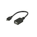 [OTG-MIC-USB-M/USB-F] Adaptateur OTG Micro USB Mâle USB Femelle