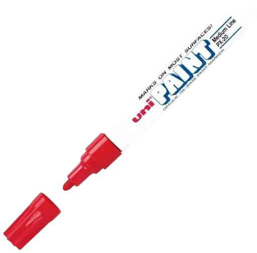 [PX-20LR] Marqueur Permanent UNI PAINT PX20 Rouge
