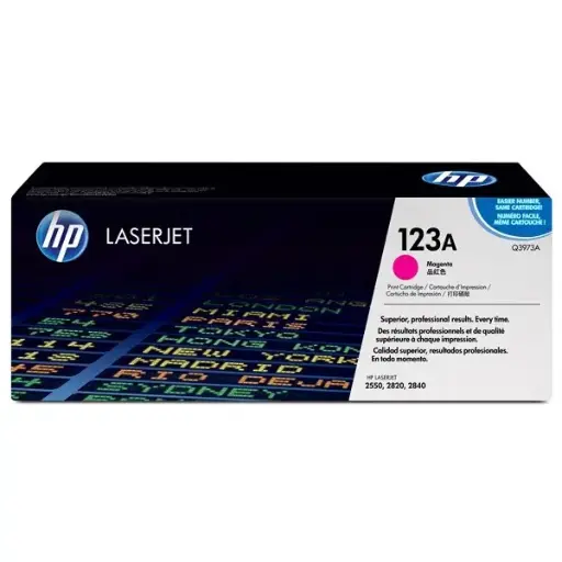 [Q3973A] Toner HP 123A Magenta Pour Imprimante Color LaserJet 2550 série 