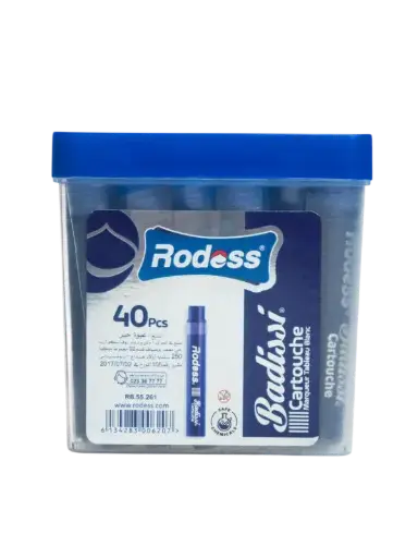 [RB.55.251] Recharge Marqueurs RODESS pour Tableau Blanc Bleu