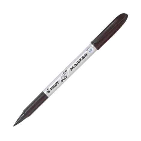 [SCA-EFCD-B-BG] Marqueur PILOT pour CD/DVD Noir