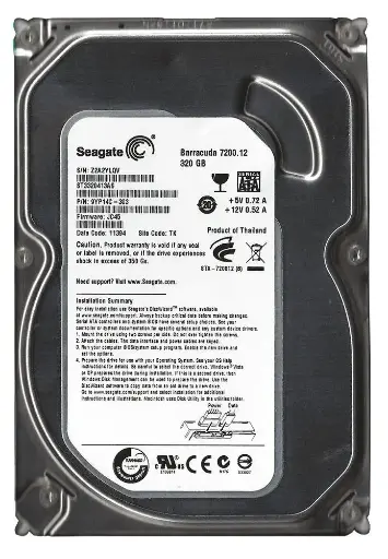 [ST3320413CS] Disque Dur Interne SEAGATE 320Go SATA 3Gbps 5.9K 3.5"