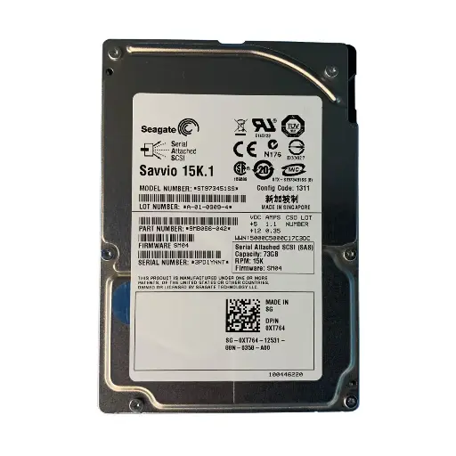 [ST973451SS] Disque Dur Interne SAS Dell Power Edge 2950III 73G 15k 2.5"