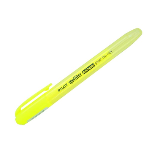 [SW-SLTR-Y] Marqueur Fluorescent PILOT Spotliter Twin en Biseau Jaune