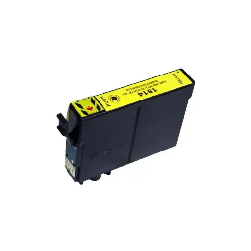 [T1814/COMP] Cartouche D'encre Compatible EPSON T1814 Yellow Pour XP-102 XP-202 XP-225