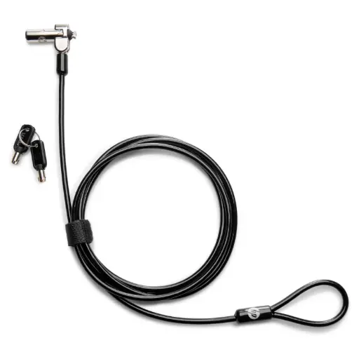 [T1A62AA] Câble De Sécurité à Clé HP Pour Laptop 1.83m