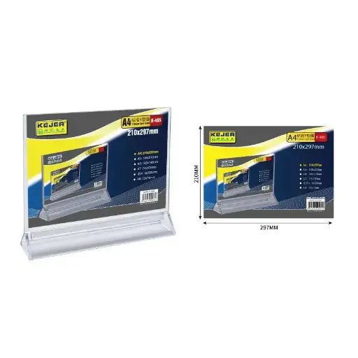[T-631 / PY-269] Présentoir carte A4 210 x 297mm horizontal