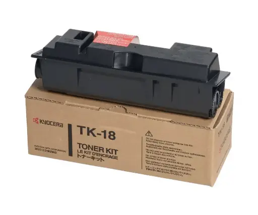 [TK-18/1T02FM0EU0] Toner KYOCERA MITA TK-18 Noir Pour Imprimante FS-1020D FS-1018 MFP FS-1118MFP 